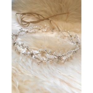 BHLDN/Twig & Honey Pearldrop Wedding Halo